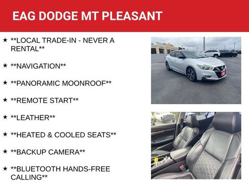Used 2018 Nissan Maxima Platinum FWD image 4