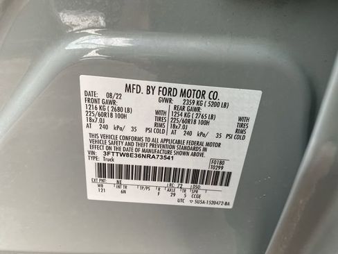 Used 2022 Ford Maverick Lariat w/ Lariat Luxury Package image 35