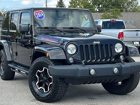 Used 2014 Jeep Wrangler Unlimited Rubicon w/ Dual Top Group image 2