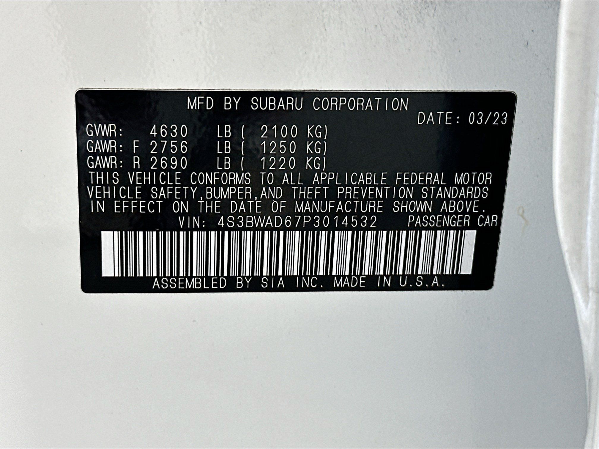 Used 2023 Subaru Legacy Premium AWD/4WD image 30
