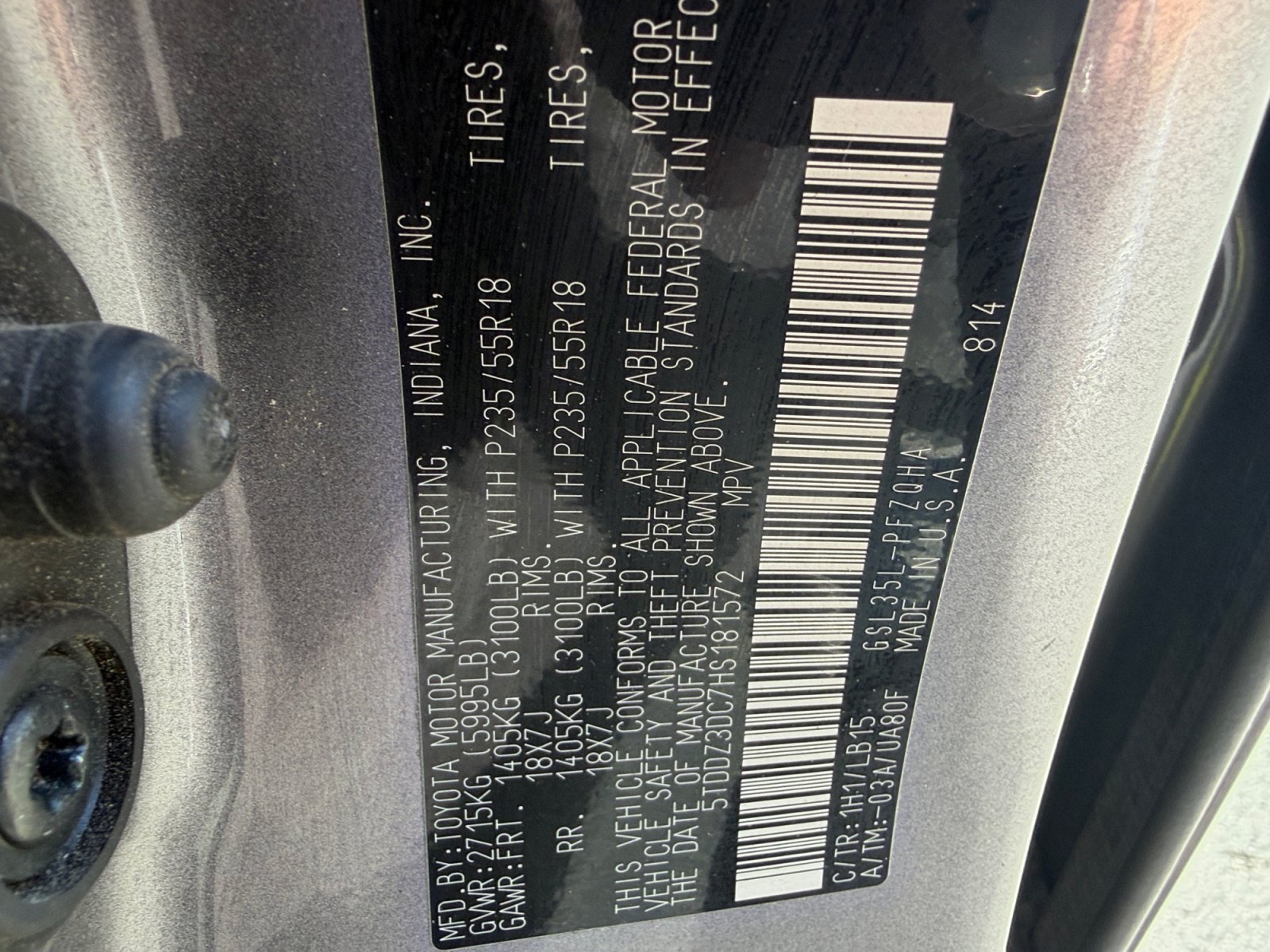 Used 2017 Toyota Sienna Limited AWD/4WD image 32