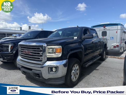 Used 2015 GMC Sierra 2500 SLE w/ SLE Preferred Package AWD/4WD image 1