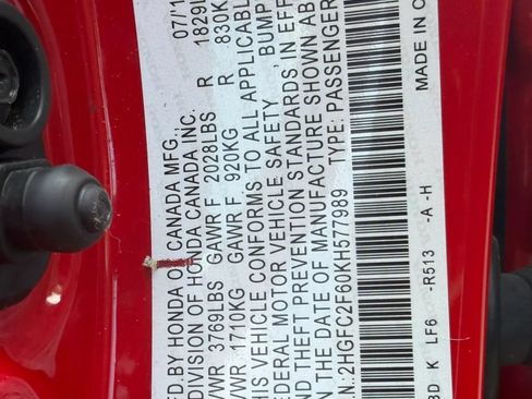 Used 2019 Honda Civic LX image 28
