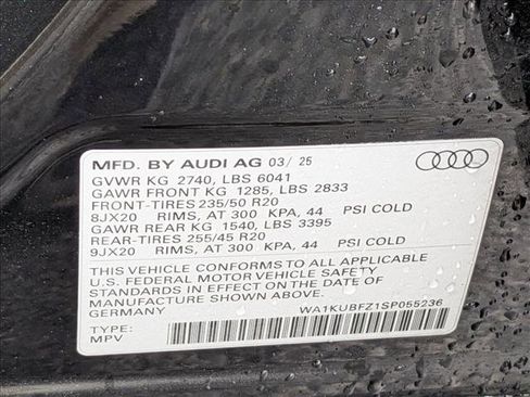 Certified 2025 Audi Q4 e-tron Premium w/ Convenience Package image 17