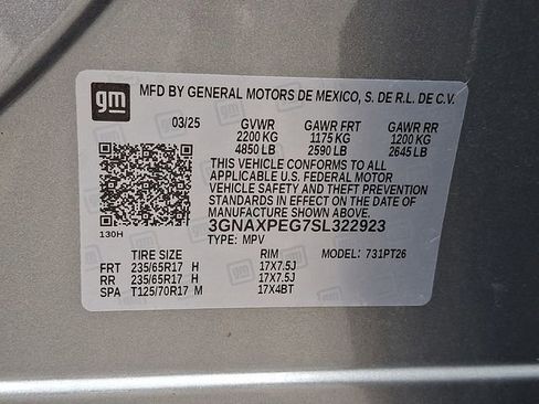 Used 2025 Chevrolet Equinox LT AWD/4WD image 27