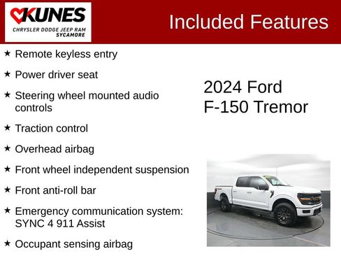 Used 2024 Ford F150 Tremor w/ Tow/Haul Package AWD/4WD image 4