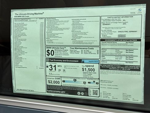 New 2026 BMW 430i Coupe image 29