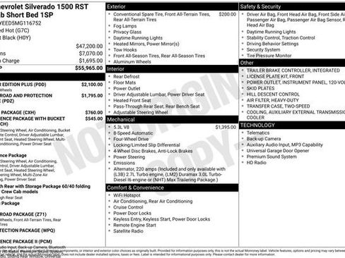 Certified 2021 Chevrolet Silverado 1500 RST w/ All Star Edition Plus AWD/4WD image 41