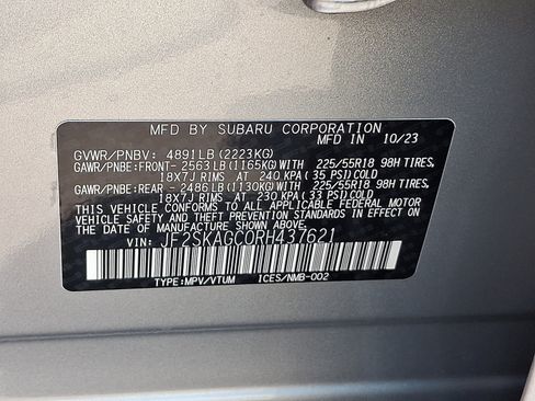 Certified 2024 Subaru Forester Sport AWD/4WD image 27