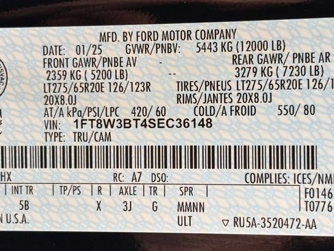 Certified 2025 Ford F350 Lariat w/ Lariat Ultimate Package AWD/4WD image 53