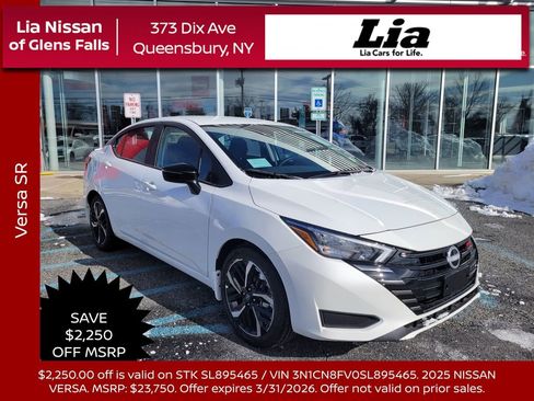 New 2025 Nissan Versa SR image 1