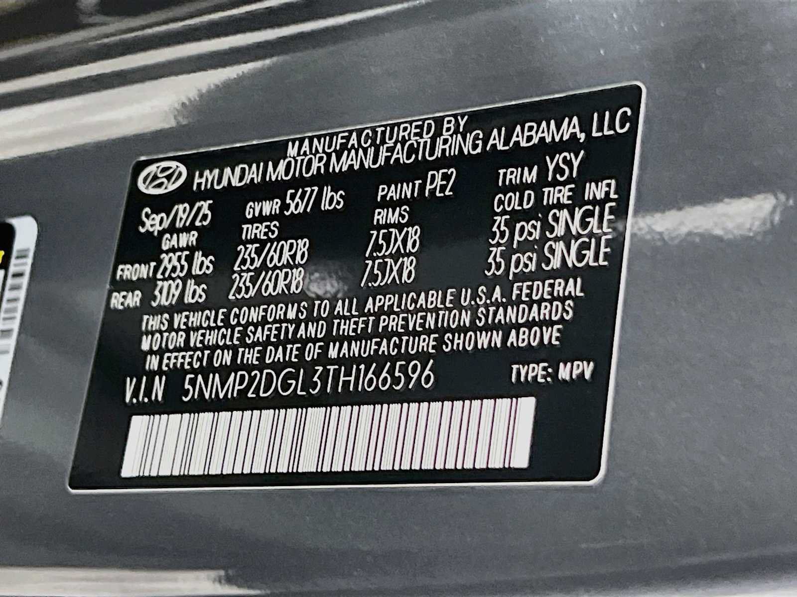 Certified 2026 Hyundai Santa Fe SEL AWD/4WD image 32