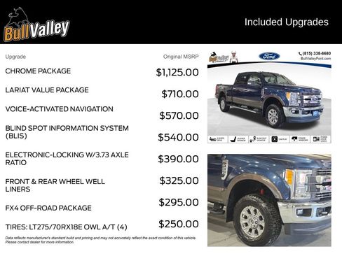 Used 2017 Ford F250 Lariat w/ Chrome Package image 9