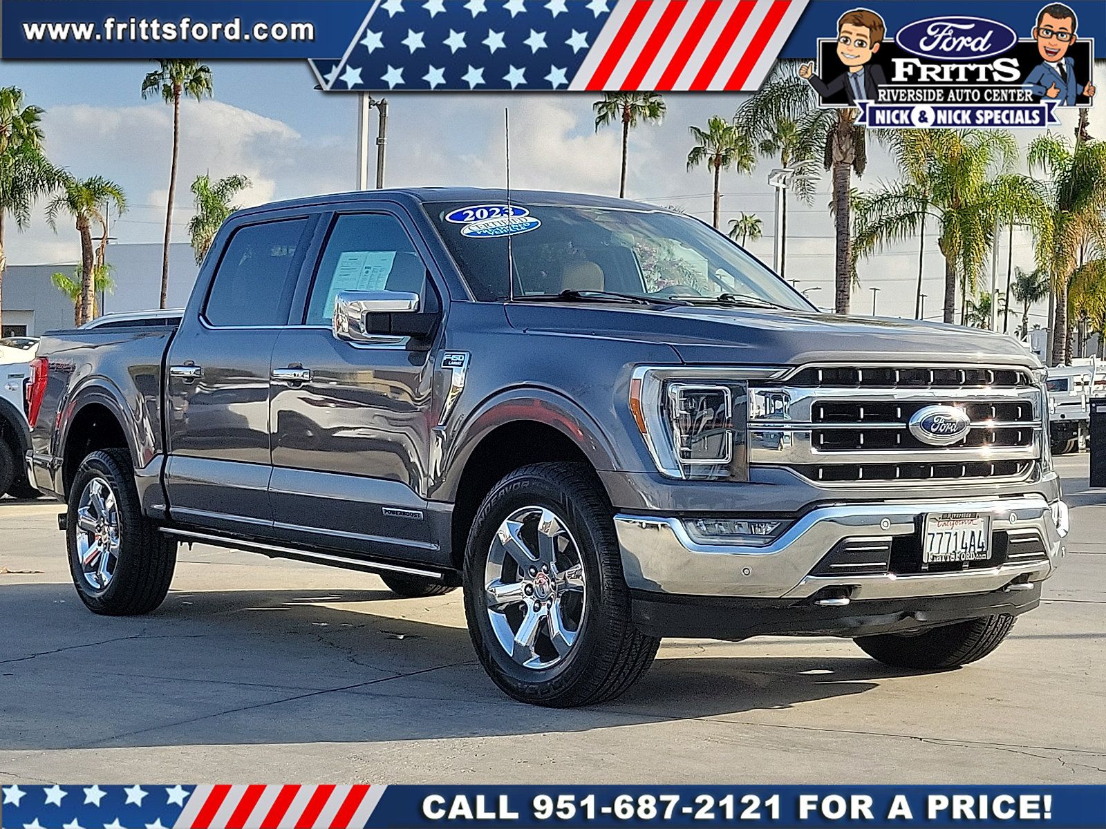 Certified 2023 Ford F150 Lariat w/ Equipment Group 502A High AWD/4WD image 21