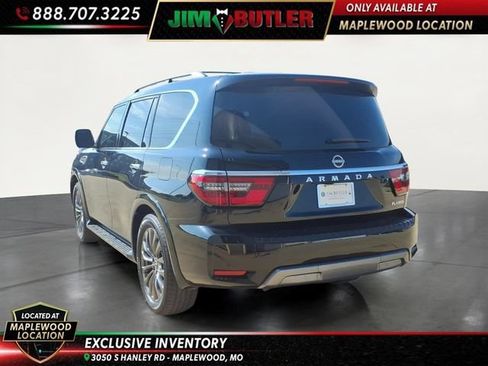 Used 2023 Nissan Armada Platinum w/ Captain's Chairs Package RWD image 2