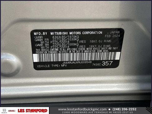 Used 2024 Mitsubishi Outlander Sport AWD image 19