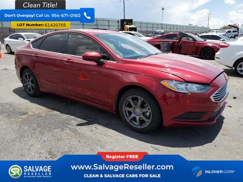 Used 2017 Ford Fusion SE w/ Fusion SE Technology Package FWD image 5