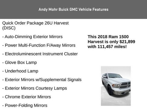 Used 2018 RAM 1500 SLT image 15