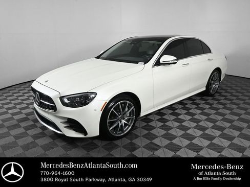Certified 2021 Mercedes-Benz E 350 4MATIC Sedan image 1