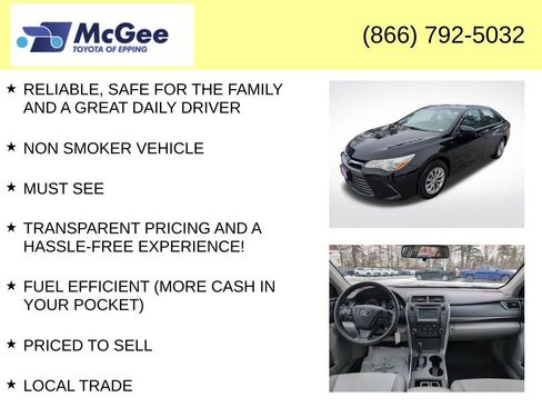 Used 2016 Toyota Camry LE image 4