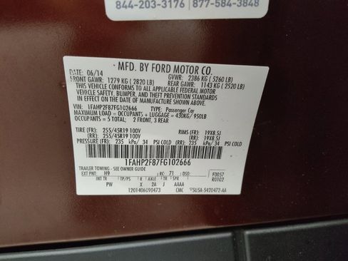 Used 2015 Ford Taurus Limited image 33