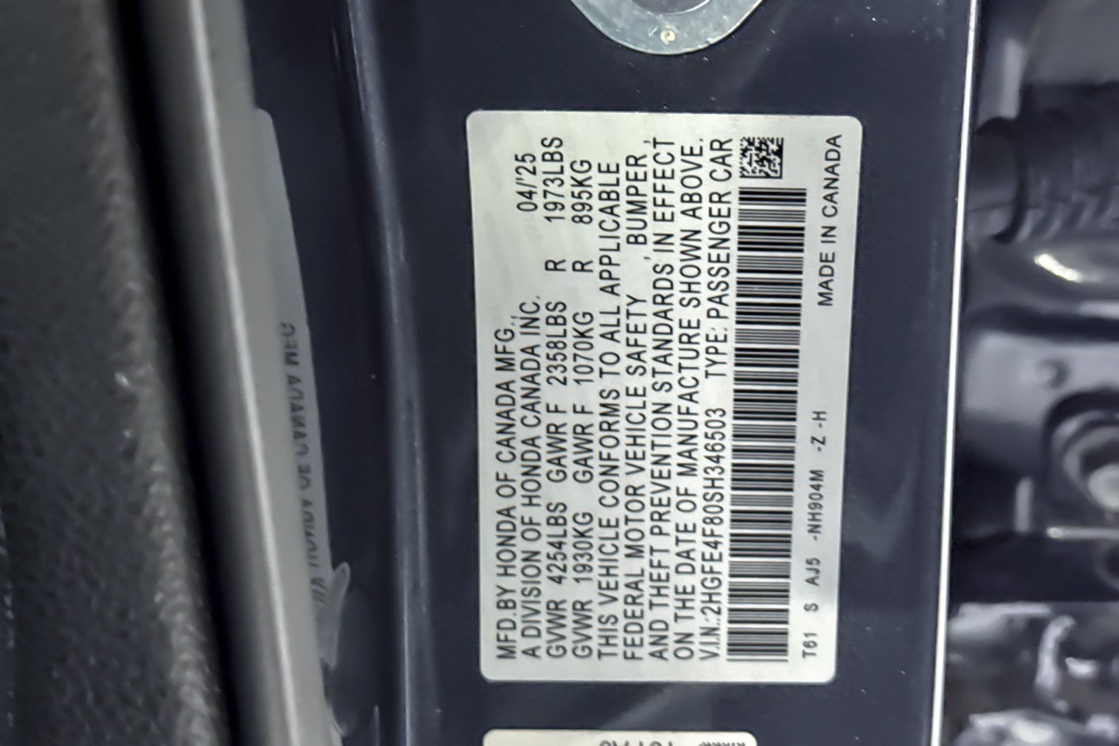 Used 2025 Honda Civic Sport Touring image 27
