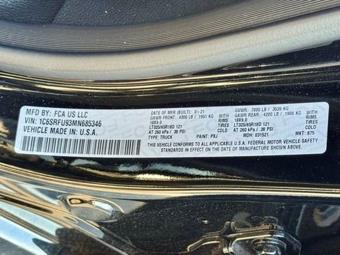 Used 2021 RAM 1500 TRX w/ TRX Level 2 Equipment Group image 24