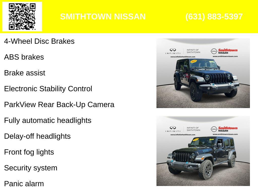 Used 2023 Jeep Wrangler Unlimited w/ Cold Weather Group AWD/4WD image 6