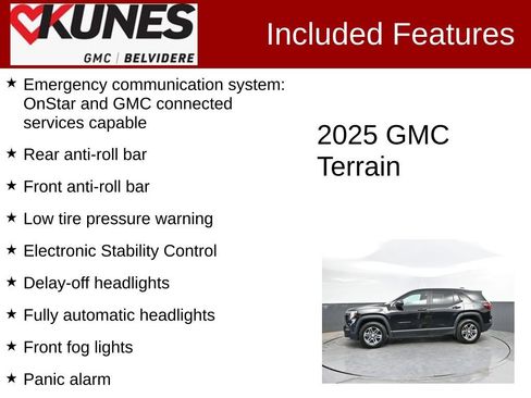 Used 2025 GMC Terrain Elevation AWD/4WD image 3