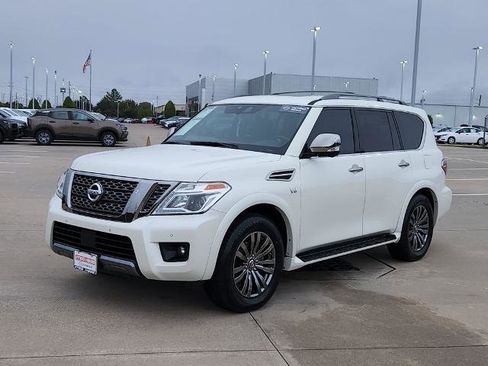 Certified 2019 Nissan Armada Platinum w/ Captain's Chairs Package image 3