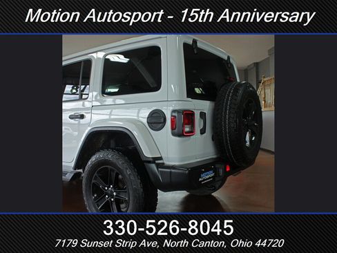 Used 2021 Jeep Wrangler Unlimited Sahara AWD/4WD image 8