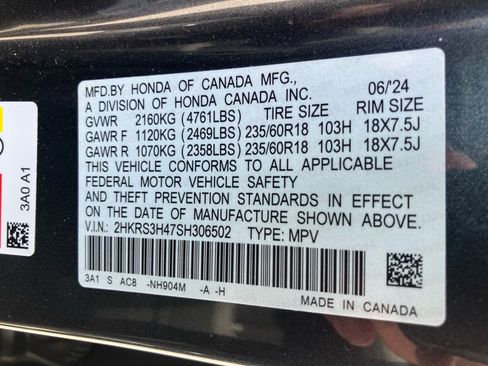 Certified 2025 Honda CR-V EX image 39