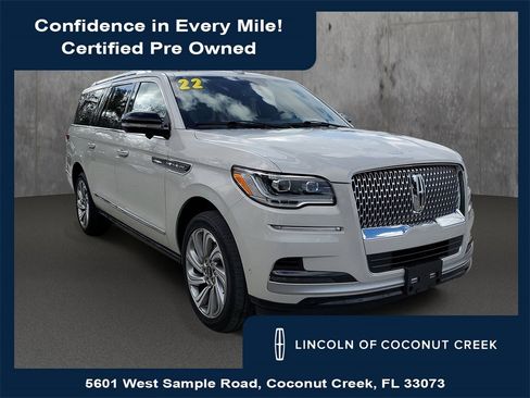 Certified 2022 Lincoln Navigator L Reserve image 1