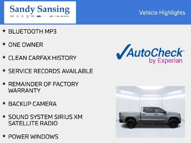 Used 2025 Chevrolet Silverado 1500 LT Trail Boss w/ Convenience Package II AWD/4WD image 6