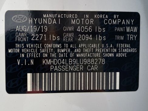 Used 2020 Hyundai Elantra Sport w/ Cargo Package (C1) image 29