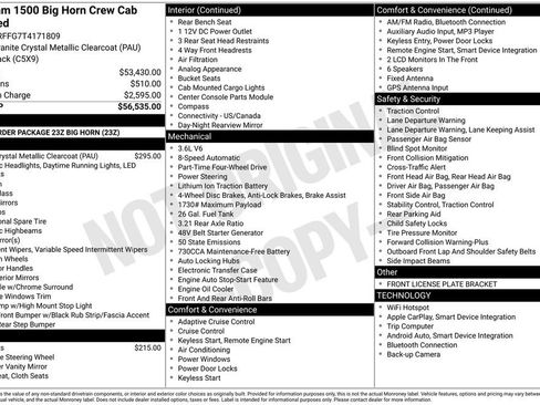 New 2026 RAM 1500 Big Horn image 3