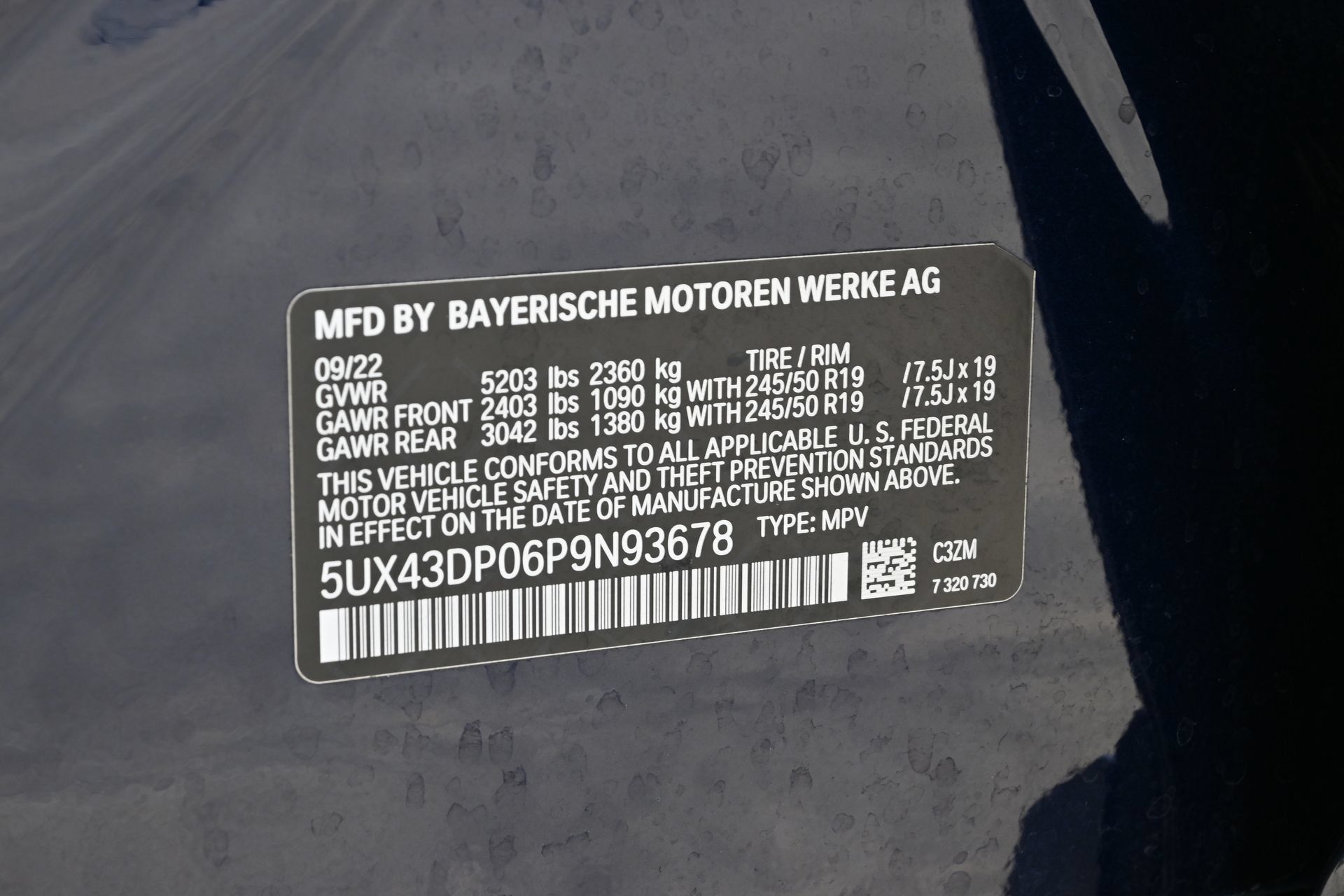 Used 2023 BMW X3 sDrive30i w/ Premium Package RWD image 30