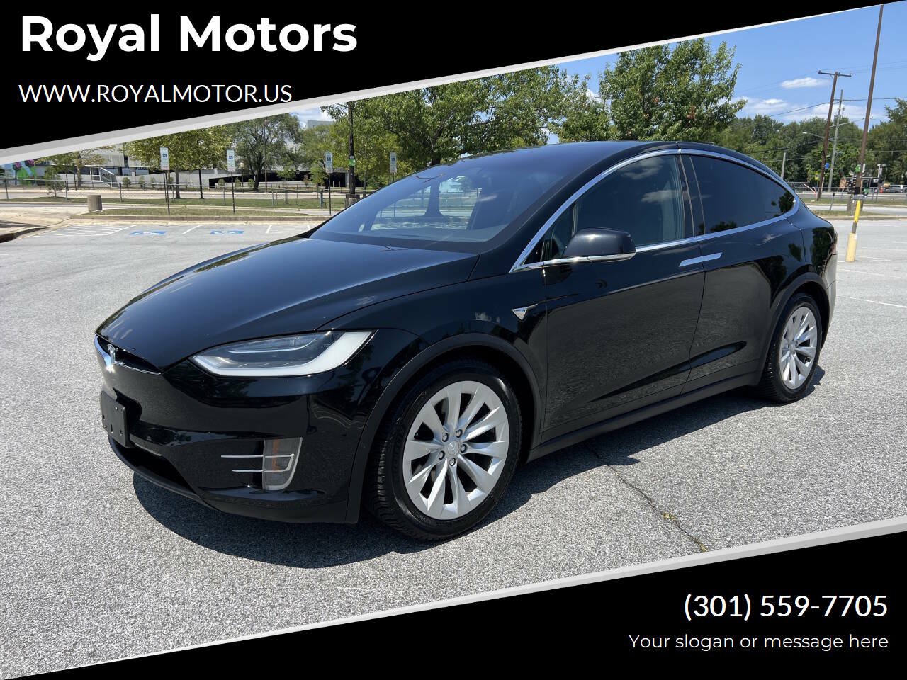 Used 2017 Tesla Model X 75D AWD/4WD image 1