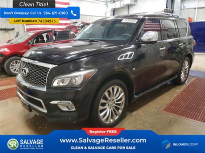 Used 2016 INFINITI QX80 4WD w/ Deluxe Technology Package