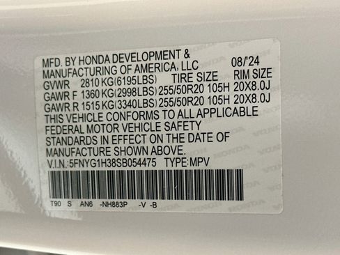 Used 2025 Honda Pilot Sport image 30