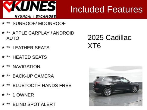 Used 2025 Cadillac XT6 Premium Luxury AWD/4WD image 2