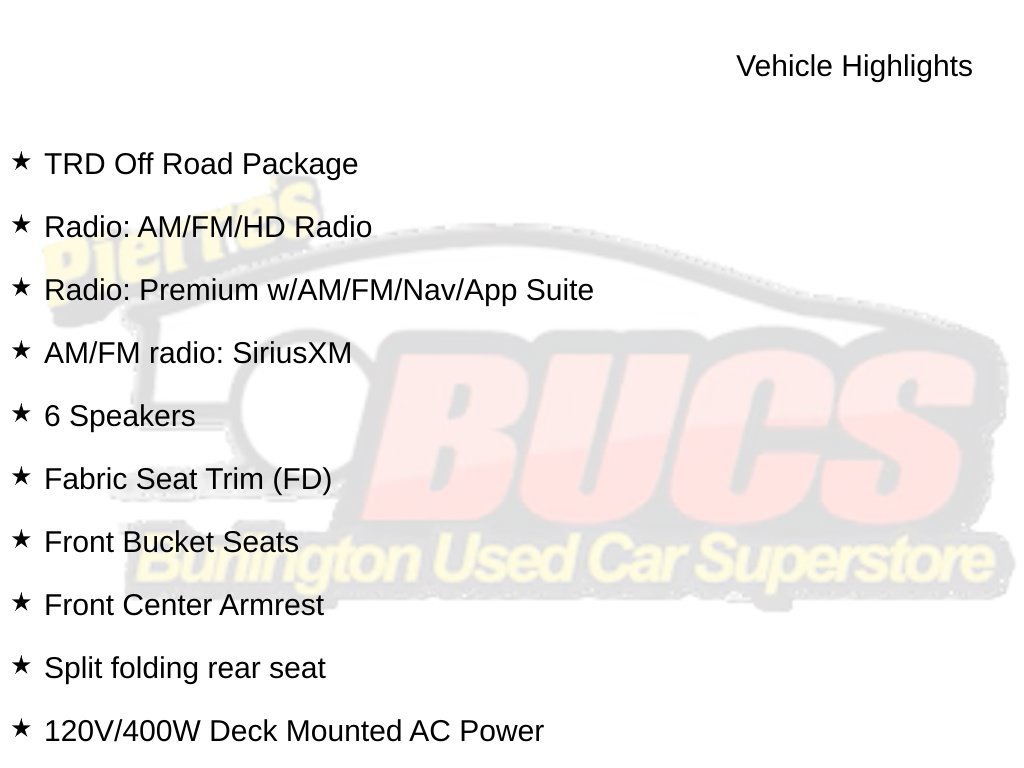 Used 2020 Toyota Tacoma TRD Off-Road AWD/4WD image 11