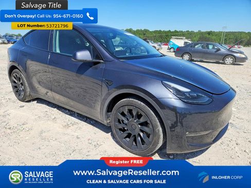Used 2024 Tesla Model Y Long Range AWD/4WD image 5