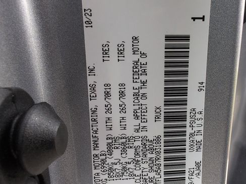 Used 2024 Toyota Tundra SR5 w/ SX Package image 34