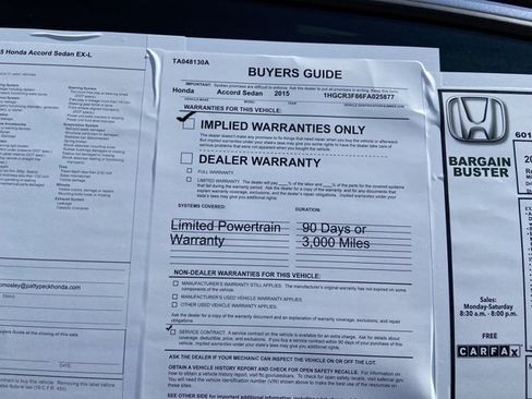Used 2015 Honda Accord EX-L image 5