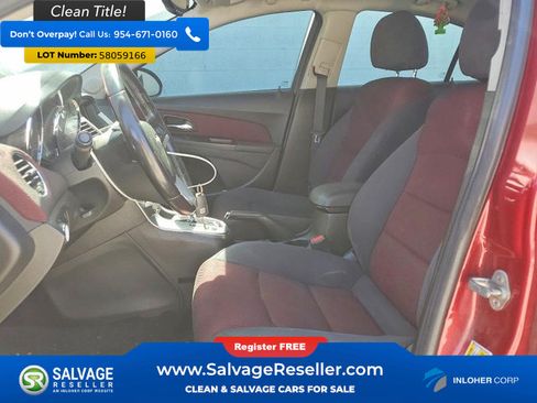 Used 2014 Chevrolet Cruze LT w/ All-Star Edition FWD image 9