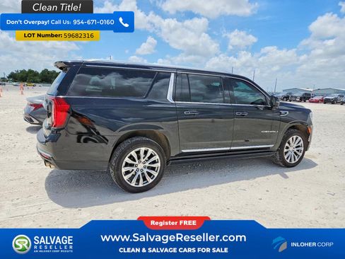 Used 2022 GMC Yukon XL Denali AWD/4WD image 4