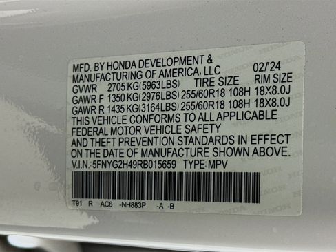 Certified 2024 Honda Pilot EX-L image 39