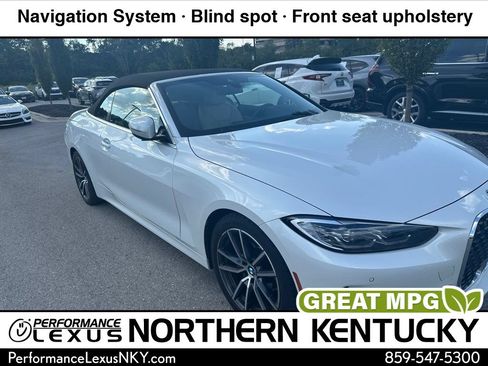 Used 2022 BMW 430i Convertible w/ Premium Package RWD image 1
