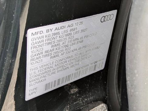 New 2026 Audi SQ8 Prestige image 22